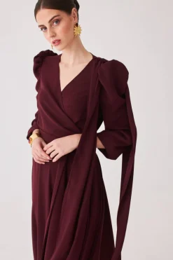 Coosy MARIA BARAZA X COOSY|Tops*BLUSA LAURA MB BURDEOS