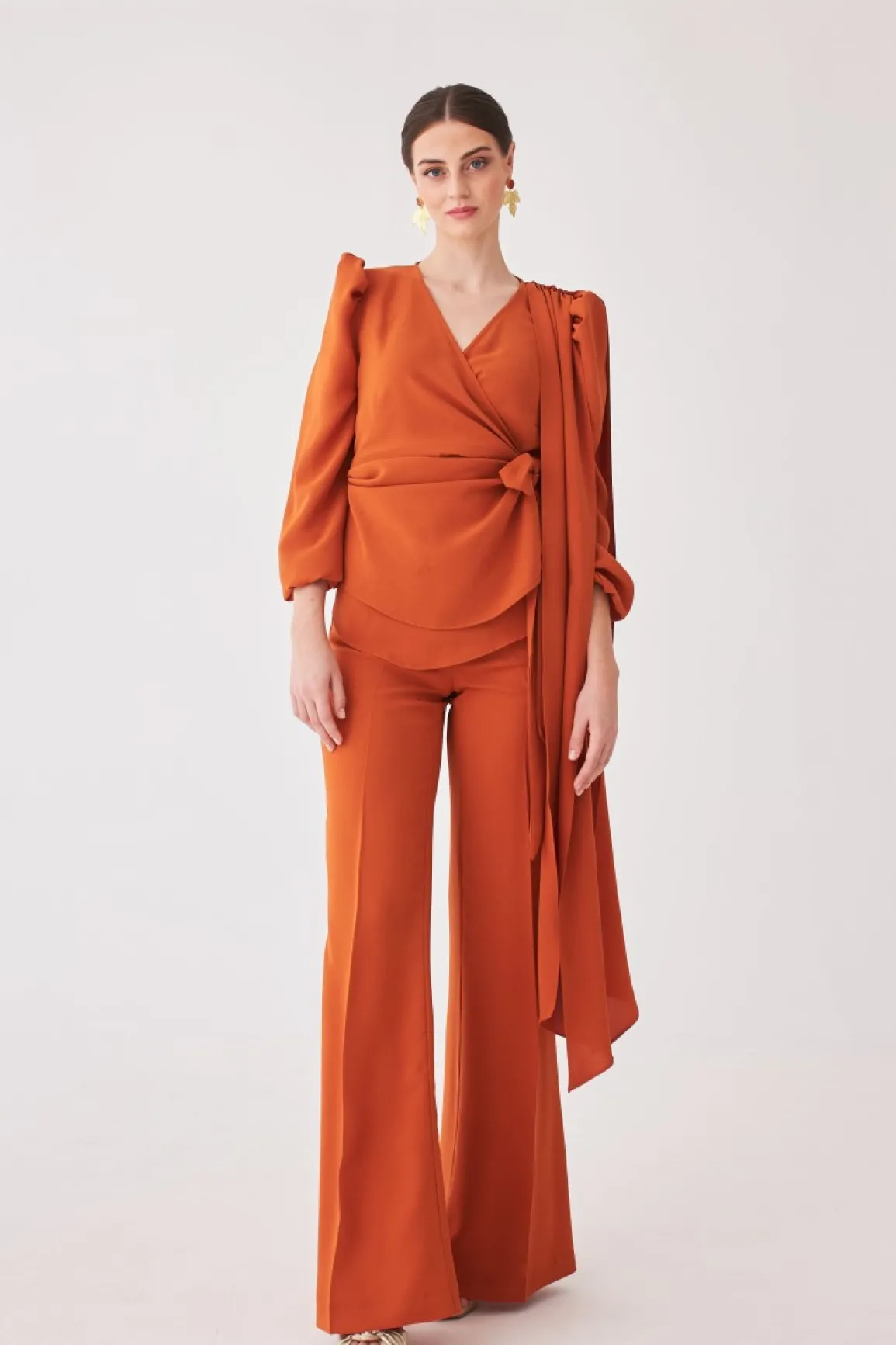 Coosy MARIA BARAZA X COOSY|Tops*BLUSA LAURA MB NARANJA