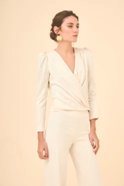 Coosy Tops*Camisa Fiesta Satén | Camisa Gracia|