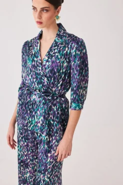 Coosy Tops|MARIA BARAZA X COOSY*CHAQUETA ISABEL EST.VERDE