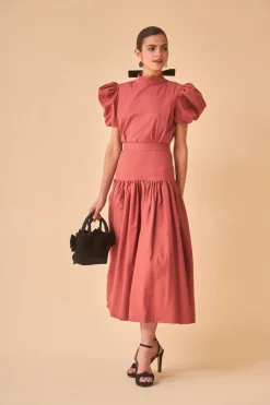 Coosy Total look|Faldas*FALDA FLORITATERRACOTA
