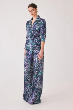 Coosy MARIA BARAZA X COOSY|Pantalones*PANTALON ISABEL MB EST.VERDE