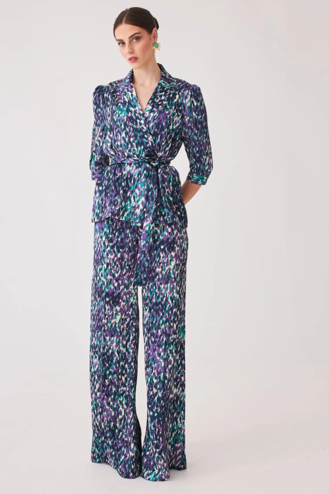 Coosy MARIA BARAZA X COOSY|Pantalones*PANTALON ISABEL MB EST.VERDE