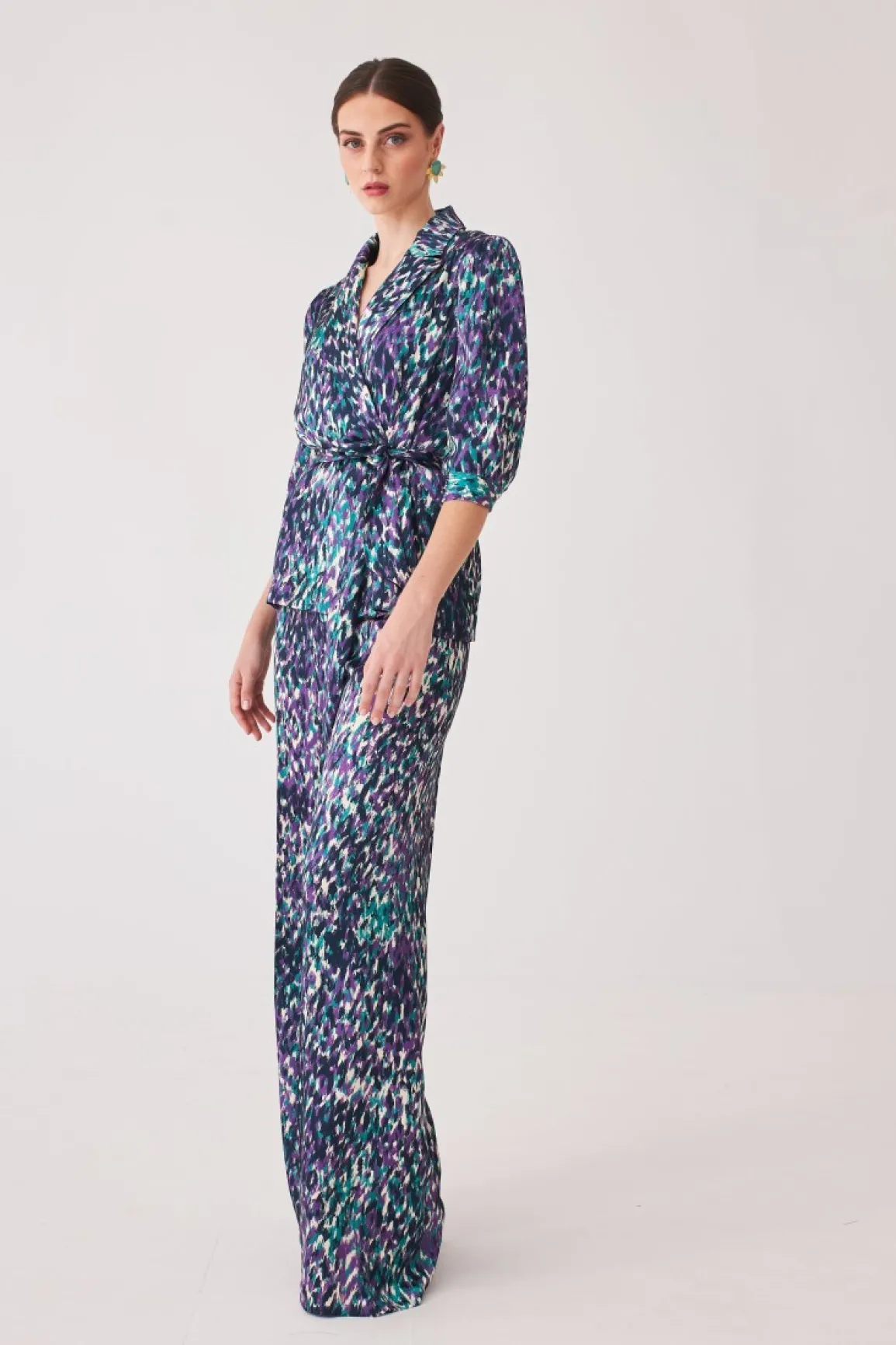 Coosy MARIA BARAZA X COOSY|Pantalones*PANTALON ISABEL MB EST.VERDE