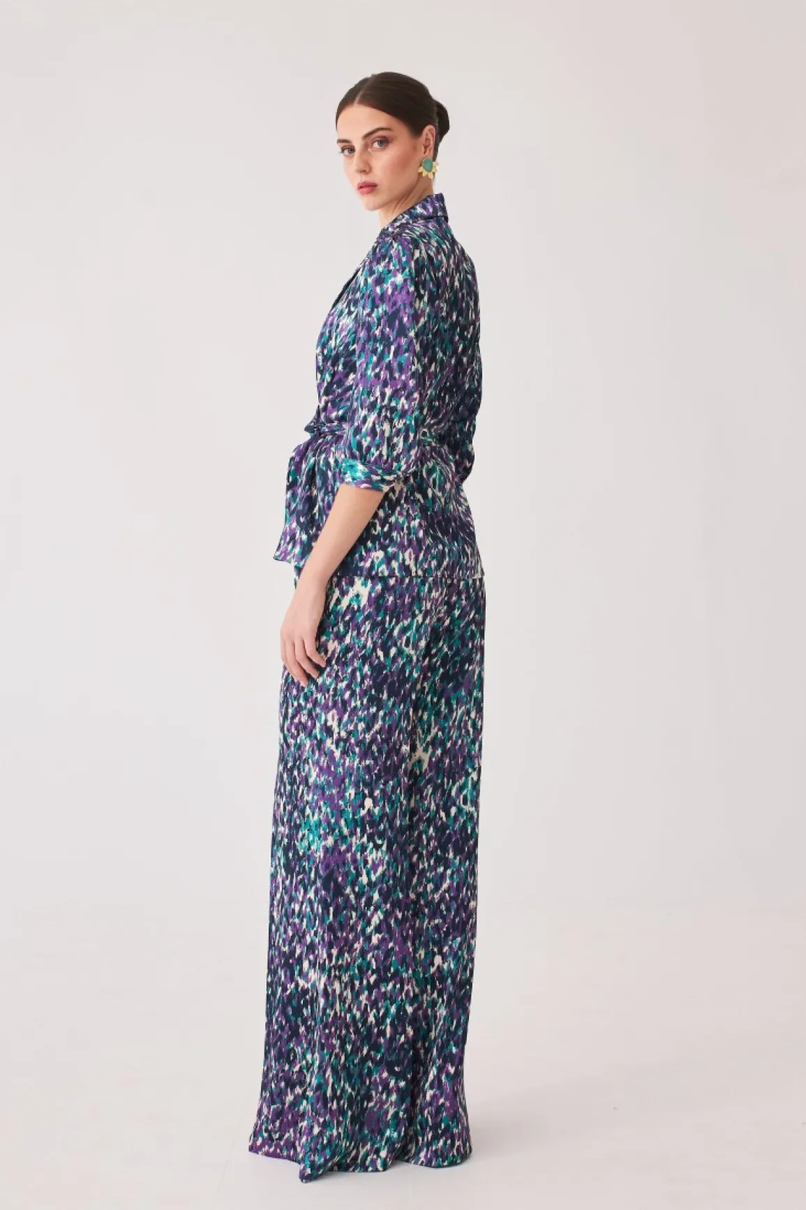 Coosy MARIA BARAZA X COOSY|Pantalones*PANTALON ISABEL MB EST.VERDE