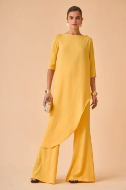 Coosy Pantalones|Total look*PANTALON KAVITAAMARILLO