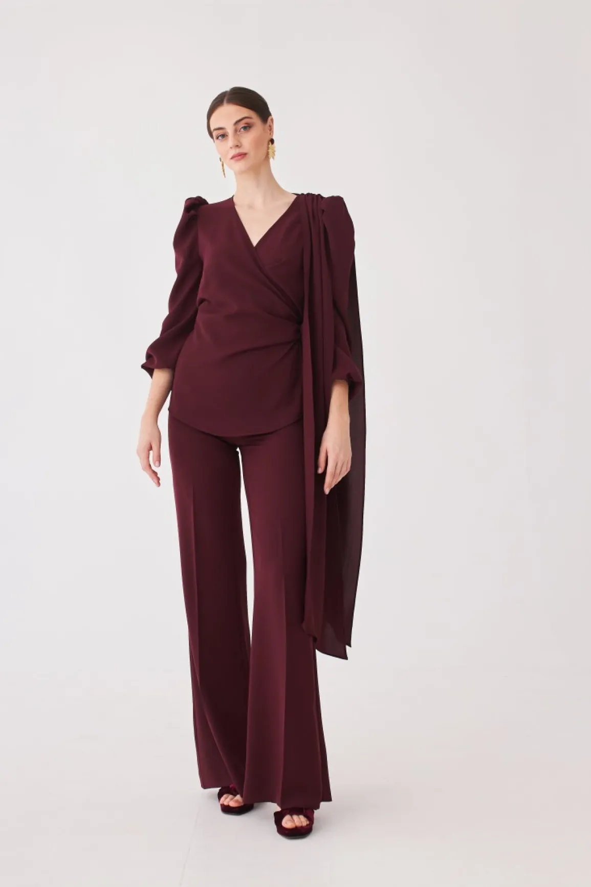 Coosy MARIA BARAZA X COOSY|Pantalones*PANTALON LAURAMBBURDEOS