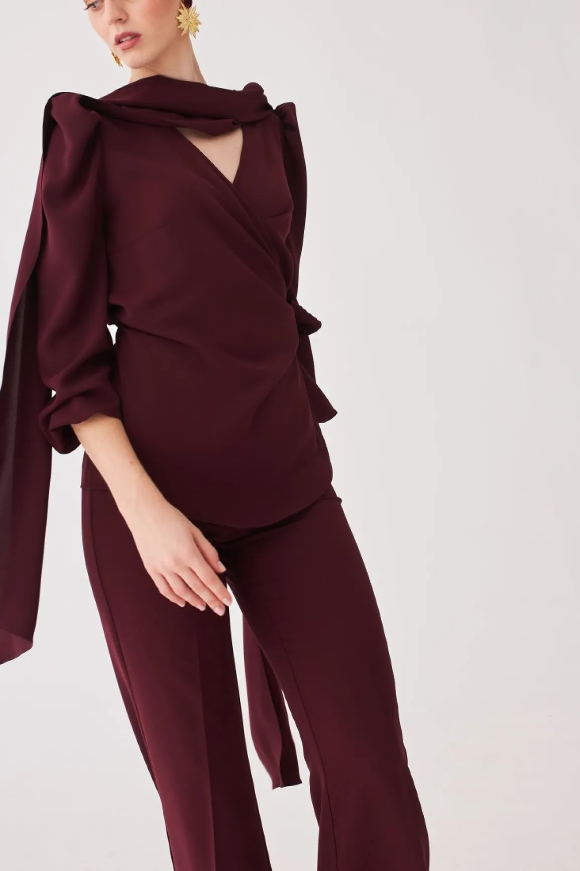 Coosy MARIA BARAZA X COOSY|Pantalones*PANTALON LAURAMBBURDEOS