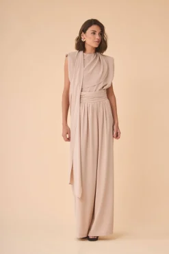 Coosy Pantalones|Total look*PANTALON SIMONABEIGE