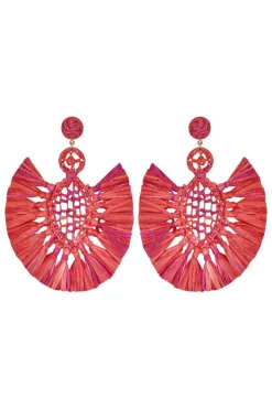 Coosy Bisutería*PENDIENTES ANDALUSÍROJO