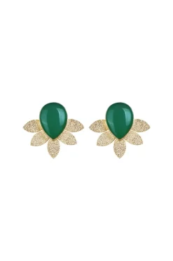 Coosy Bisutería*PENDIENTES CELESTE VERDE