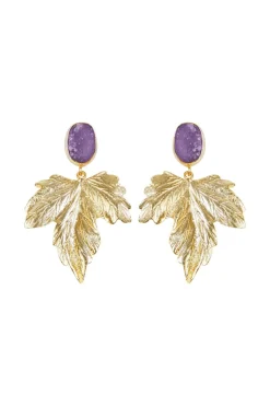 Coosy Bisutería*PENDIENTES CELIA MORADO