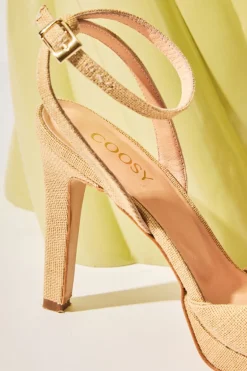 Coosy Zapatos*SANDALIAS LINA BEIGE