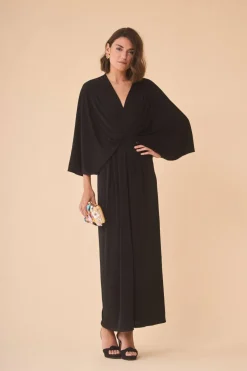 Coosy Vestidos largos*VESTIDO AGUSTINEGRO