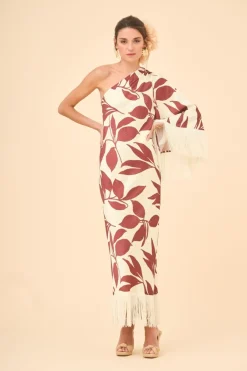 Coosy Vestidos midi*VESTIDO AMADE ESTAMPADO