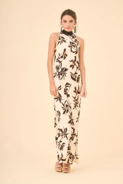 Coosy Vestidos largos*VESTIDO ARNULFAESTAMPADO