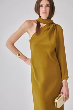Coosy Vestidos midi*Vestido Ashan Oliva |