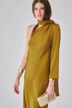 Coosy Vestidos midi*Vestido Ashan Oliva |