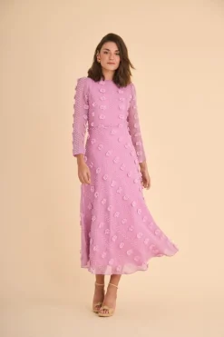 Coosy Vestidos midi*VESTIDO CARTERMALVA