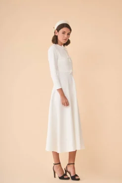 Coosy Vestidos midi|I DO*VESTIDO CONSCRUDO