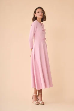 Coosy Vestidos midi*VESTIDO CONSROSA