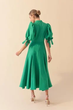 Coosy Vestidos midi*VESTIDO ELENAVERDE