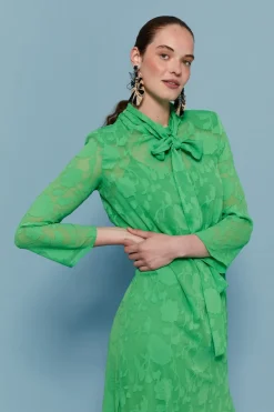 Coosy Vestidos midi*VESTIDO LIBRACILANTRO