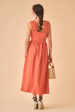 Coosy Vestidos midi*VESTIDO MANDELATEJA