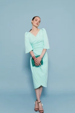 Coosy Vestidos midi*VESTIDOS PRITIVERDE