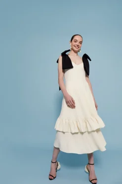 Coosy Vestidos midi|I DO*VESTIDO TRIANA24 CRUDO