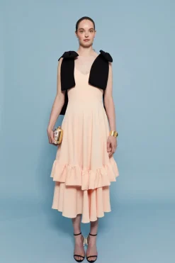 Coosy Vestidos midi*VESTIDO TRIANA24SALMON