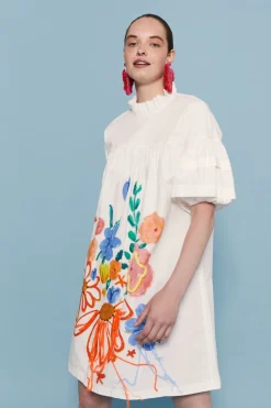 Coosy Vestidos*VESTIDO TULIA BLANCO