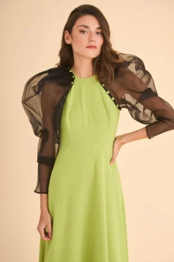 Coosy MARIA BARAZA X COOSY|Vestidos midi*VESTIDO VHETEL MB LIMA
